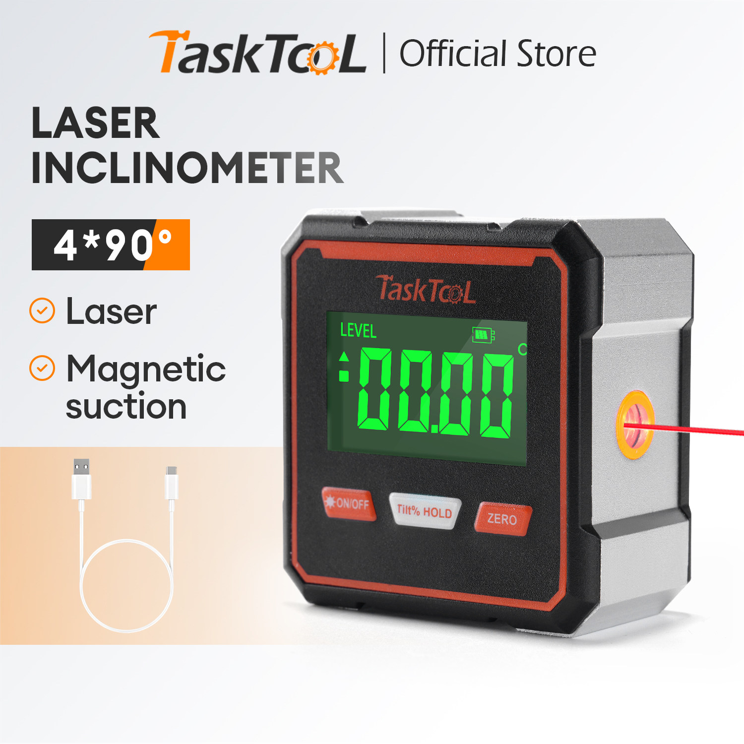 【TL100】Magnetic Laser Angle Gradienter