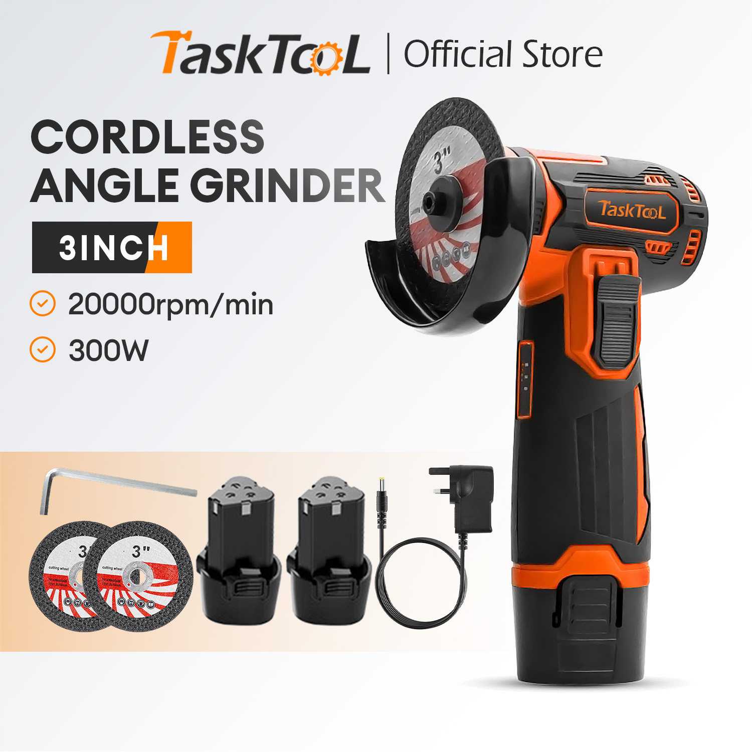 【TL30】3-inch Lithium Battery Angle Grinder