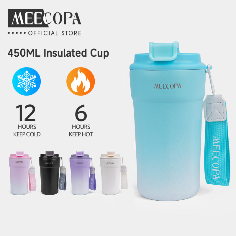 Stainless Steel Portable Dual-Drink Coffee Cup【WB13】