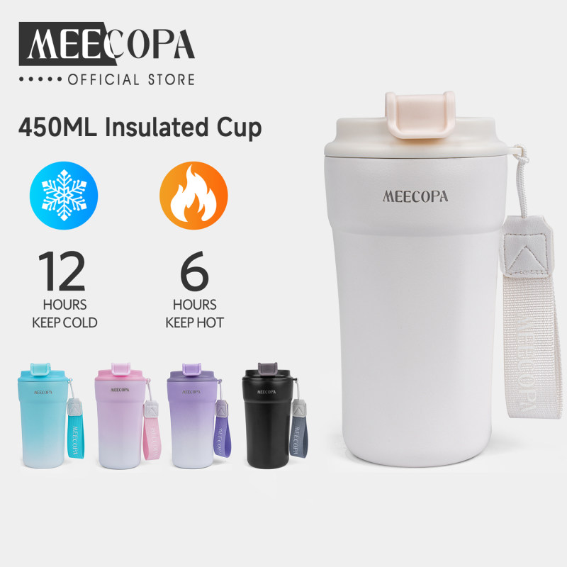 Stainless Steel Portable Dual-Drink Coffee Cup【WB13】