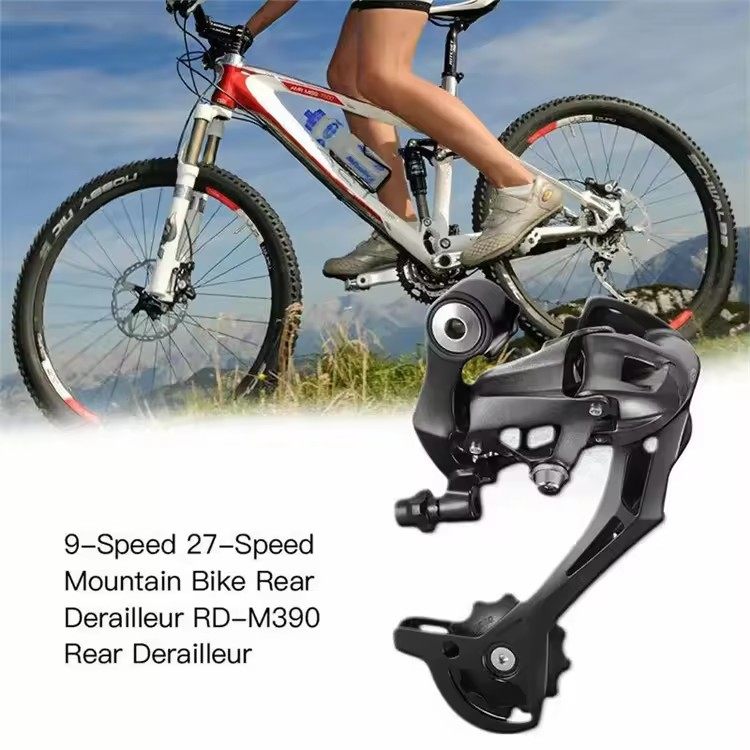 Wholesale Shimano Altus RD-M370 9/27S MTB rear derailleur new 26-29 inch bicycle transmission