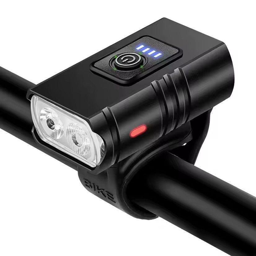 Waterproof Bike Light USB Rechargeable LED Aluminum MTB Front Bicycle Light