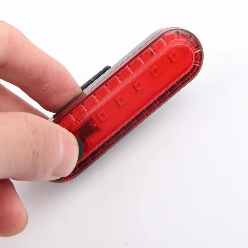 High quality bicycle charging taillights with high brightness and convenient LED helmet warning lights