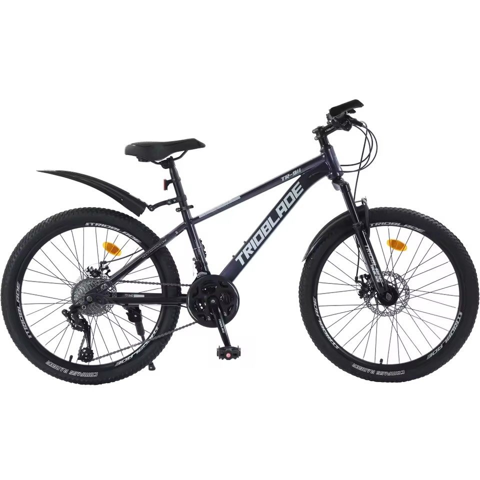 High quality mountain bike 26/24 inch steel 21/24/27 30 speed bicycle dual disc brake mountain bike