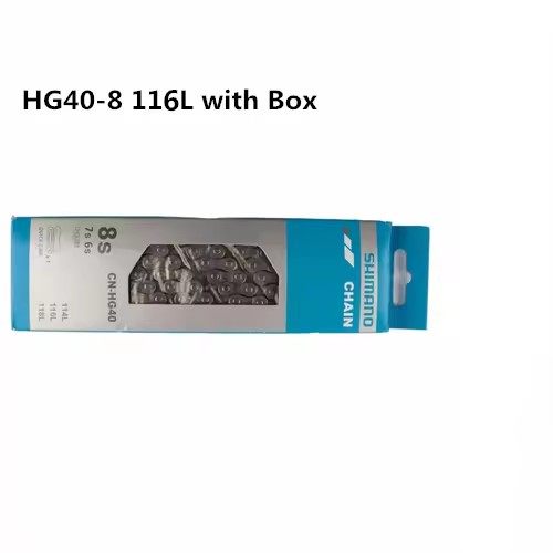 High quality SHIMANO CN HG40 6/7/8 speed chain 112L 116L 118L link road bike original SHIMANO chain