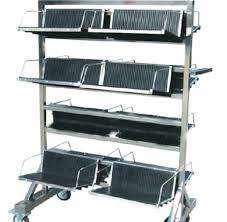 防静电挂篮式台车 Anti-static basket trolley