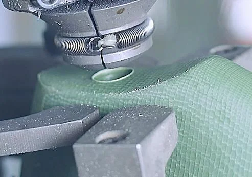 Machine stitching