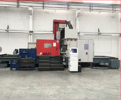 台湾亚威4米龙门加工中心