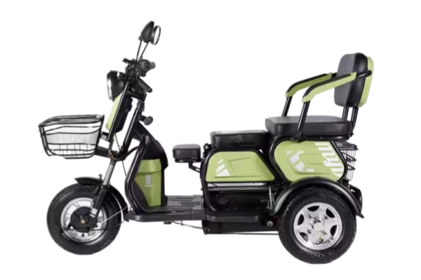 500W 48v成人电动三轮车3轮远程多功 能电动自行车，带开放载货空间
