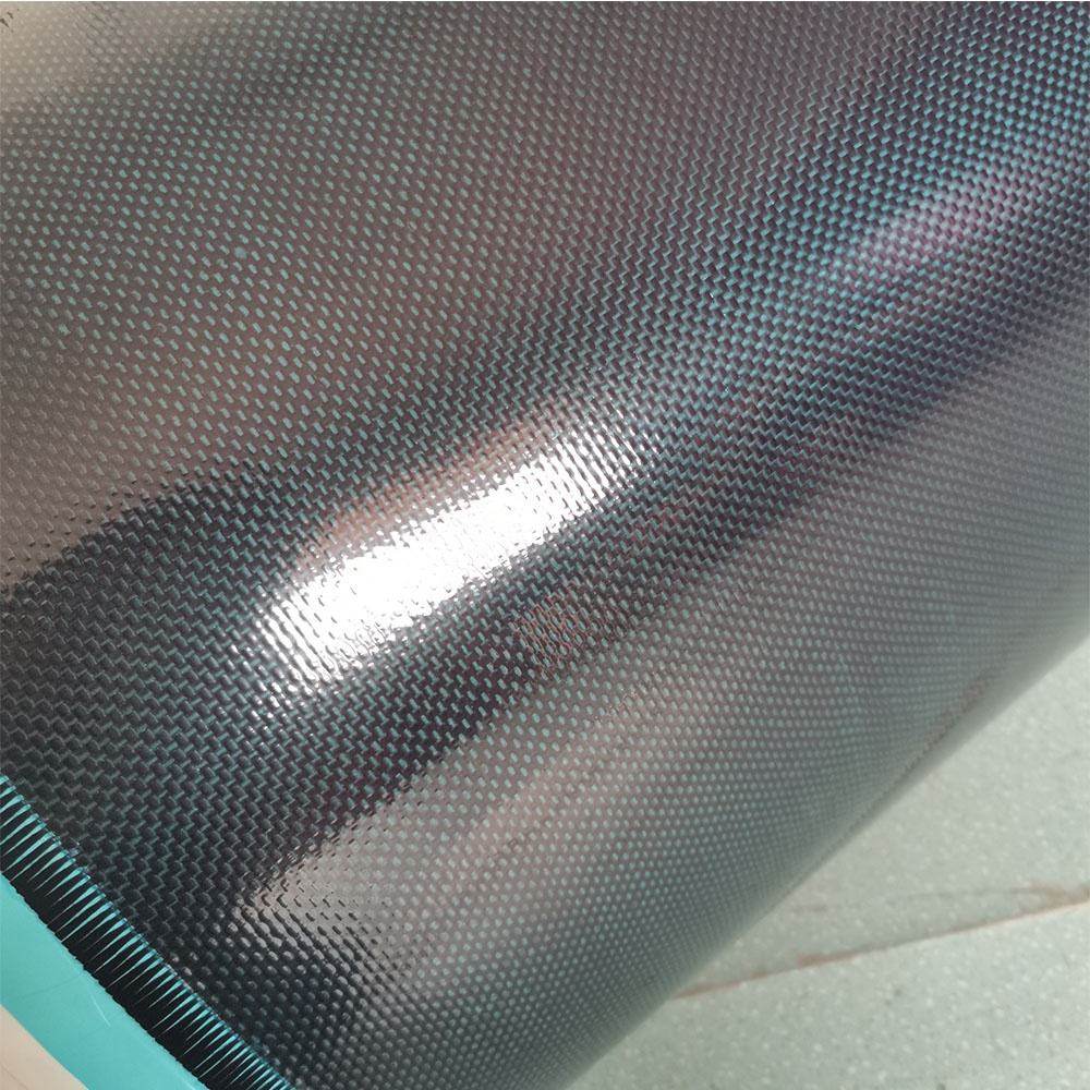 Plain weave carbon fiber prepreg