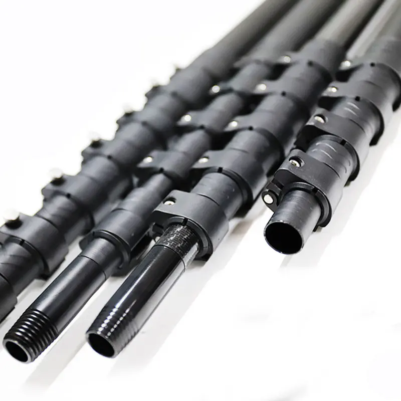 Carbon fiber telescopic pole for arecanut