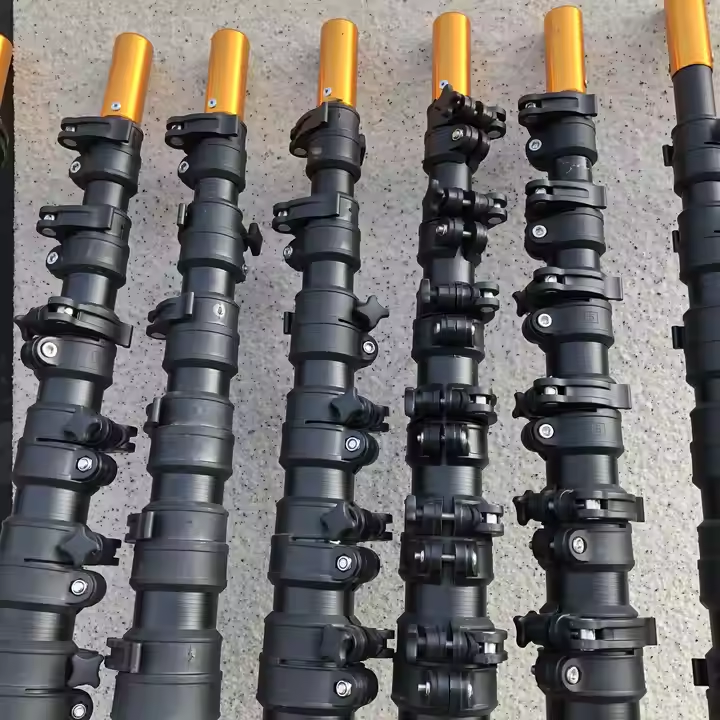 Carbon fiber telescopic pole for arecanut