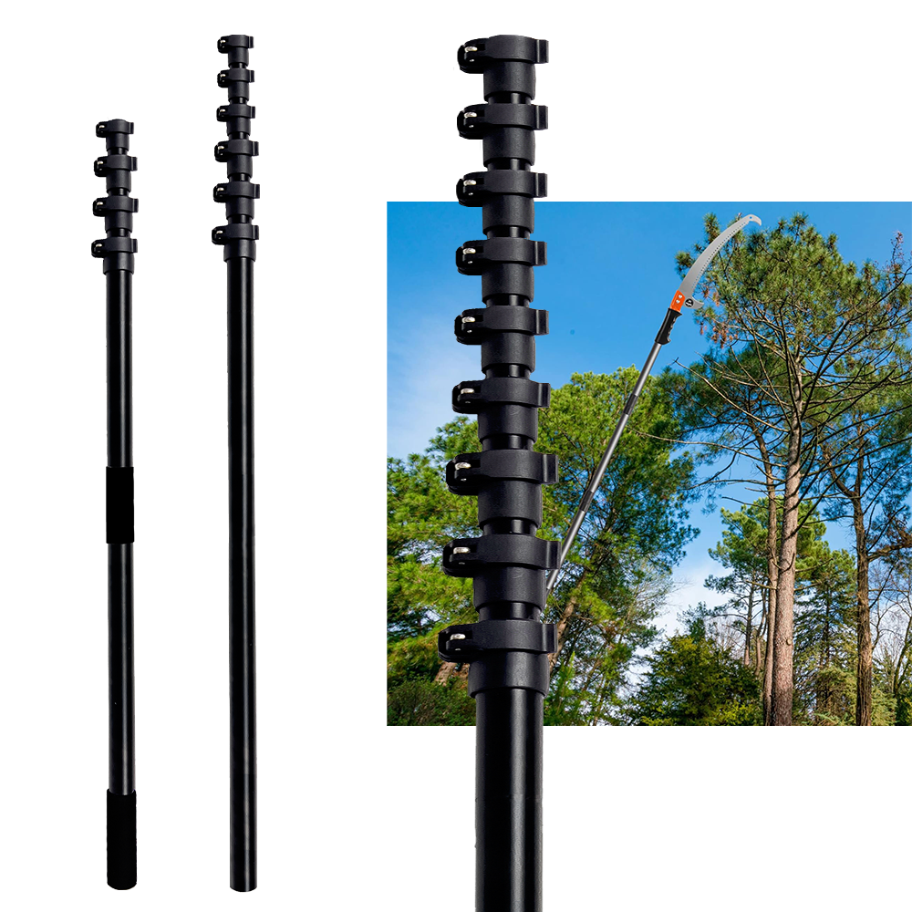 Carbon fiber telescopic pole for arecanut