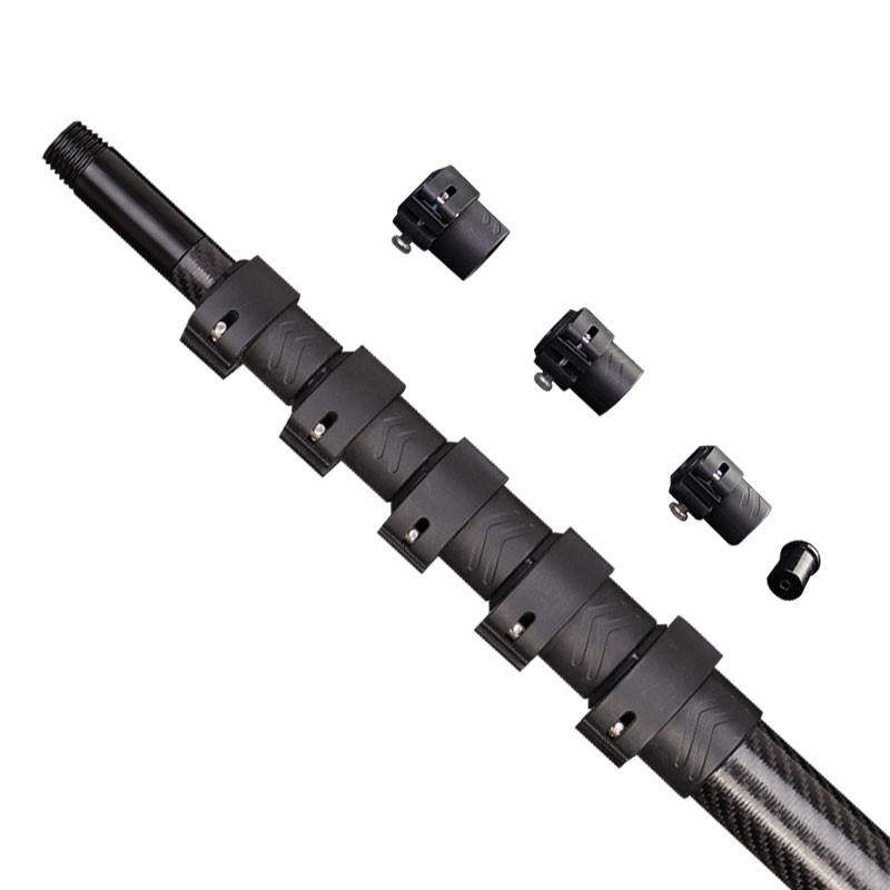Carbon fiber telescopic pole for arecanut