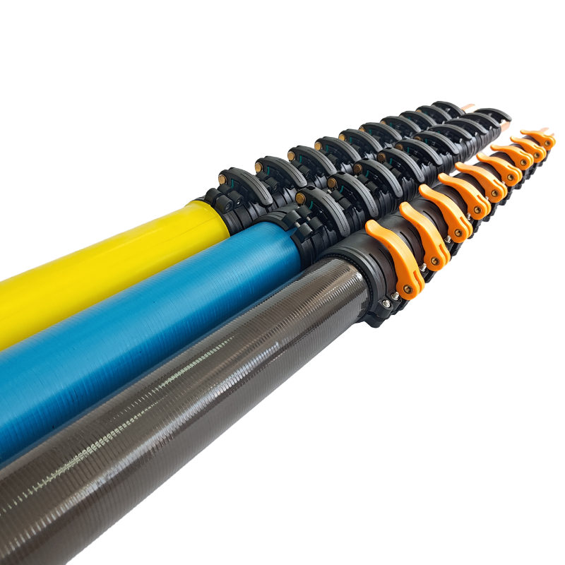 Carbon fiber telescopic pole for arecanut
