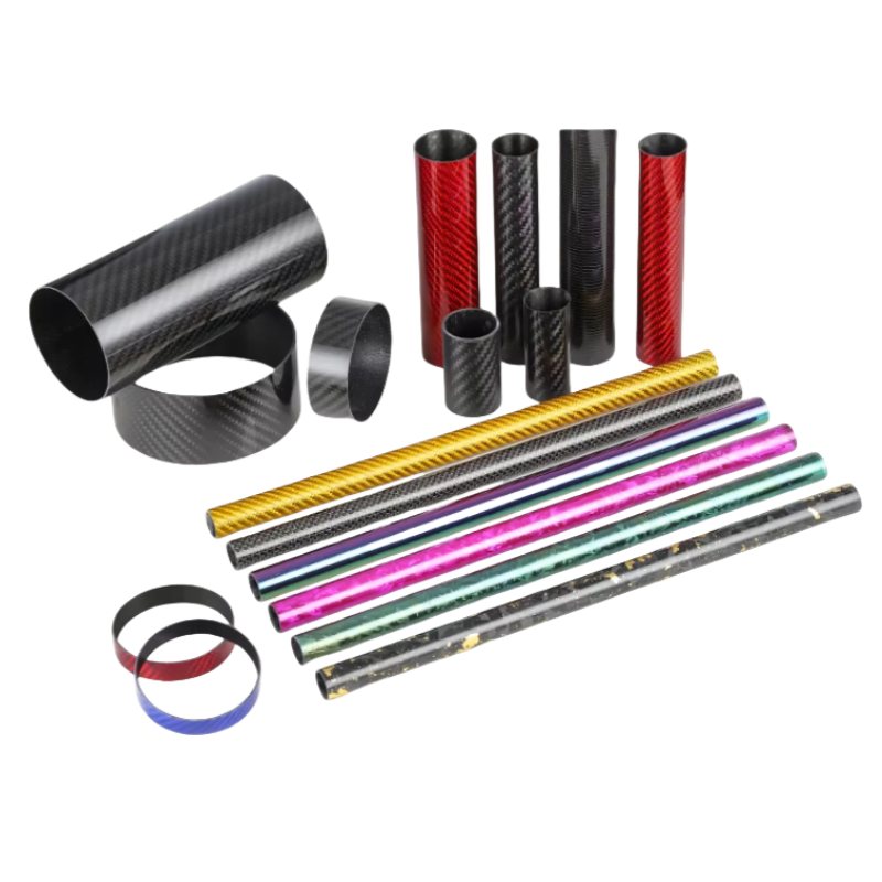 Carbon fiber round tube