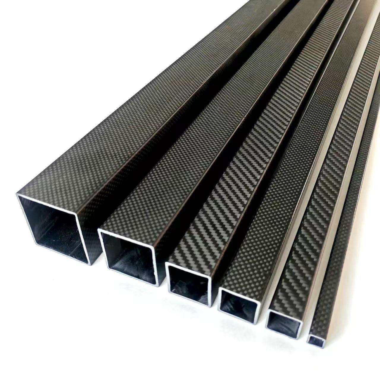 Carbon fiber square tube