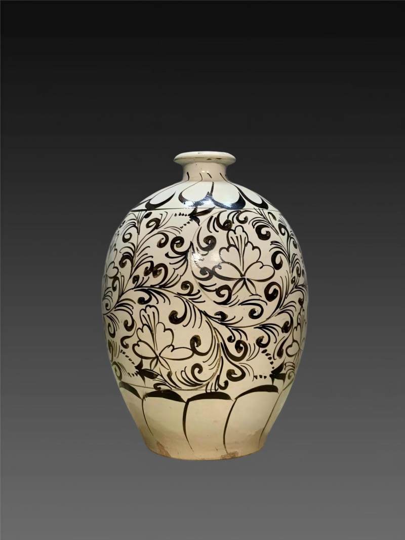 辽金.磁州窑梅瓶