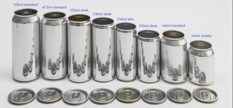 Aluminum can assortment