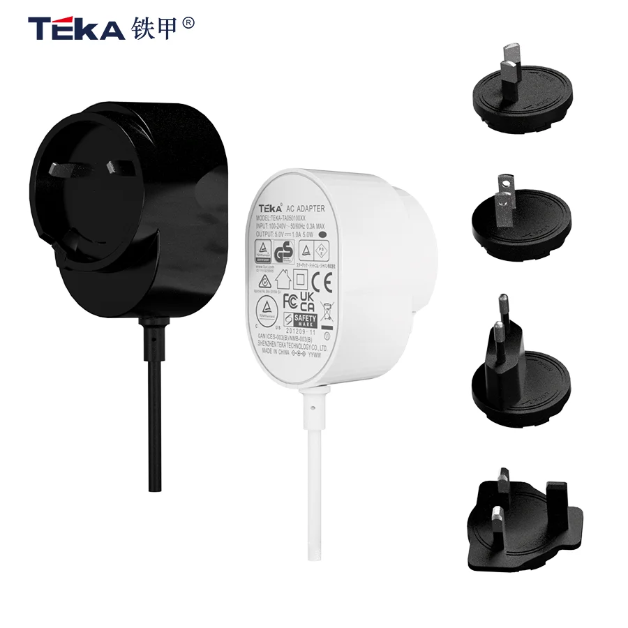 6w interchangeable pin power adapter