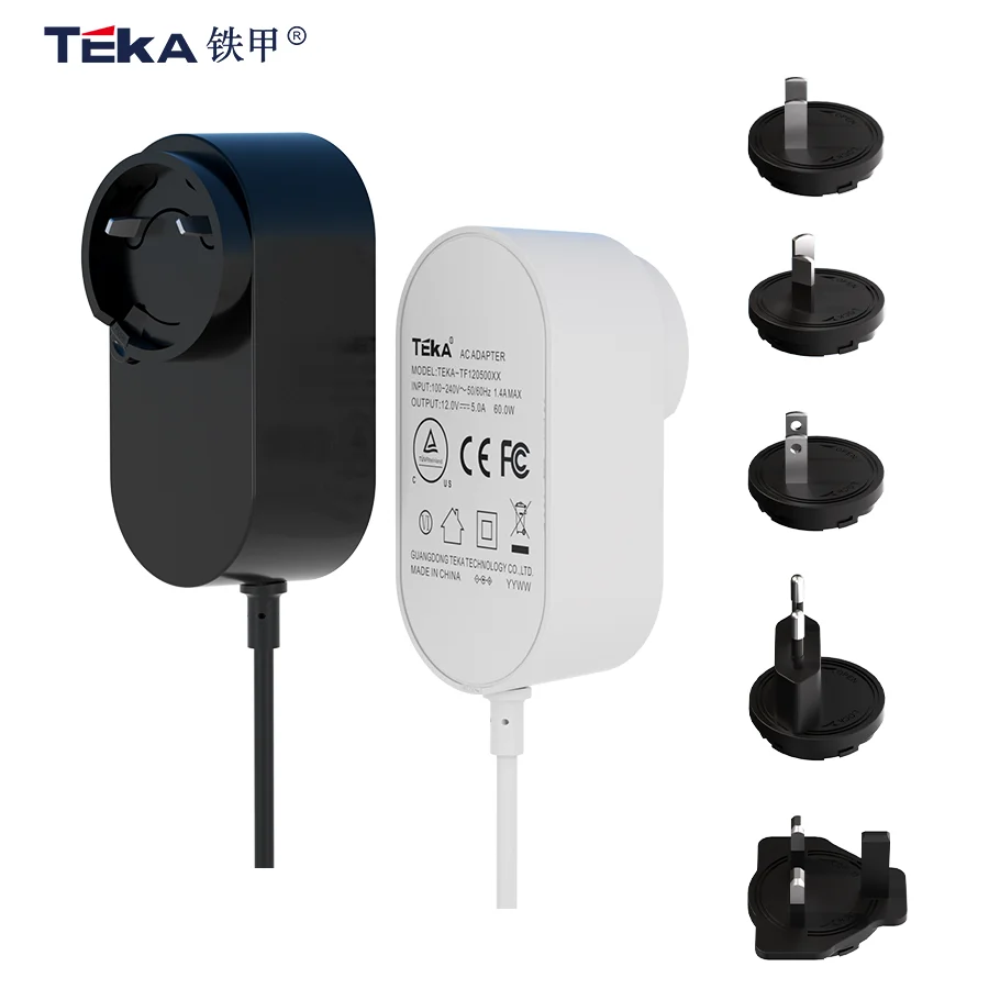 65w interchangeable pin power adapter