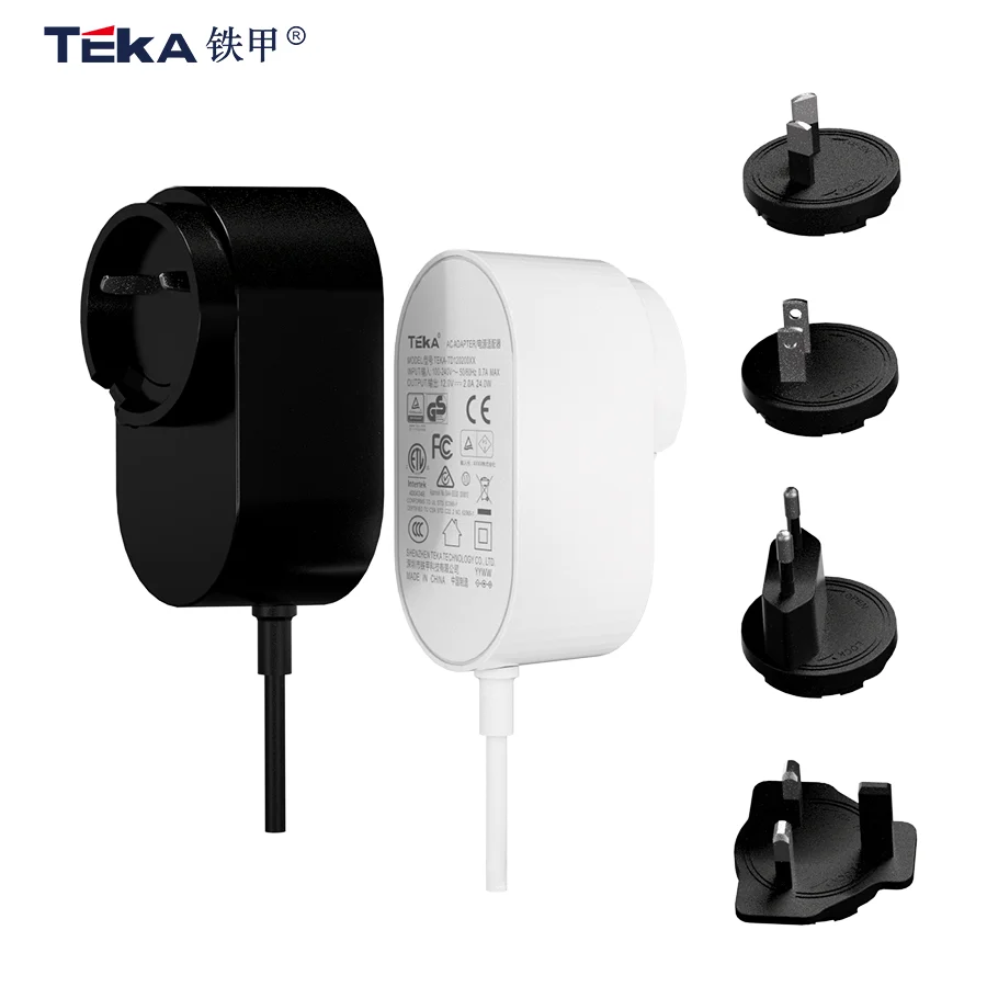 27w interchangeable pin power adapter