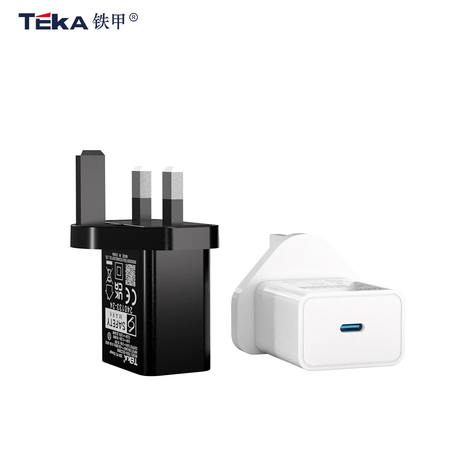 Pd 20w type-c fast charging charger british regulations