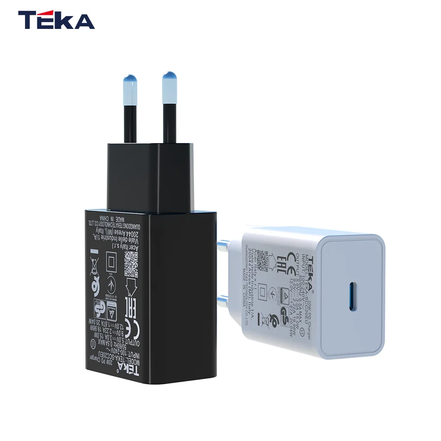 Pd 20w type-c fast charging charger european regulations