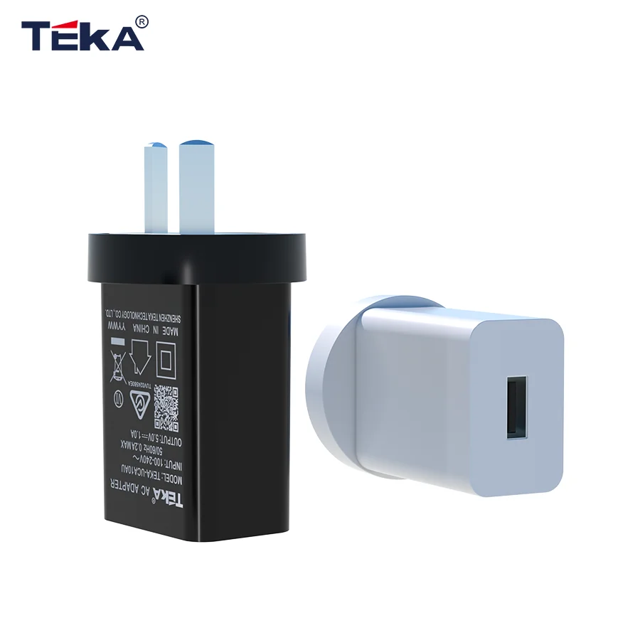 5v1a usb charger australian standard