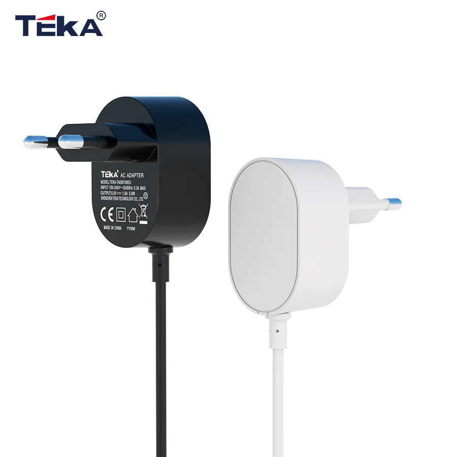 6w plug-in wall power adapter european standard