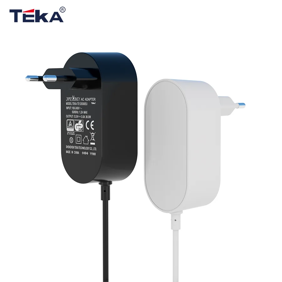 42w plug-in wall power adapter european standard