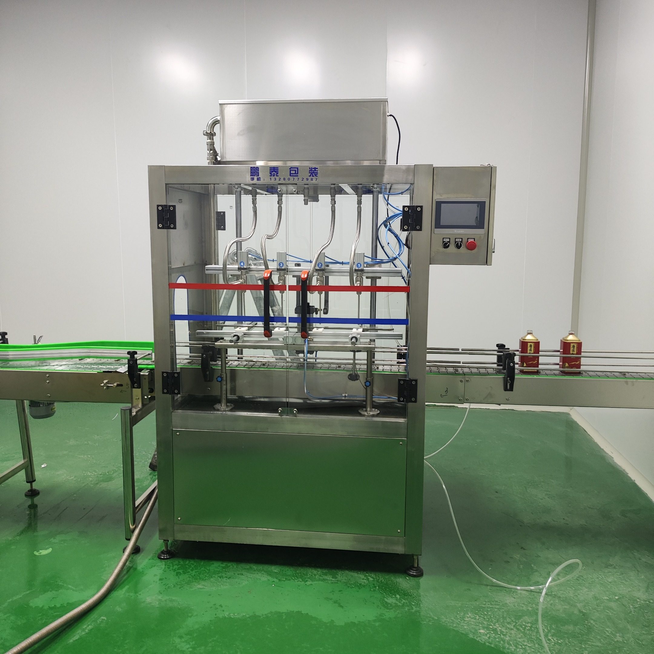 直线式白酒灌装生产线