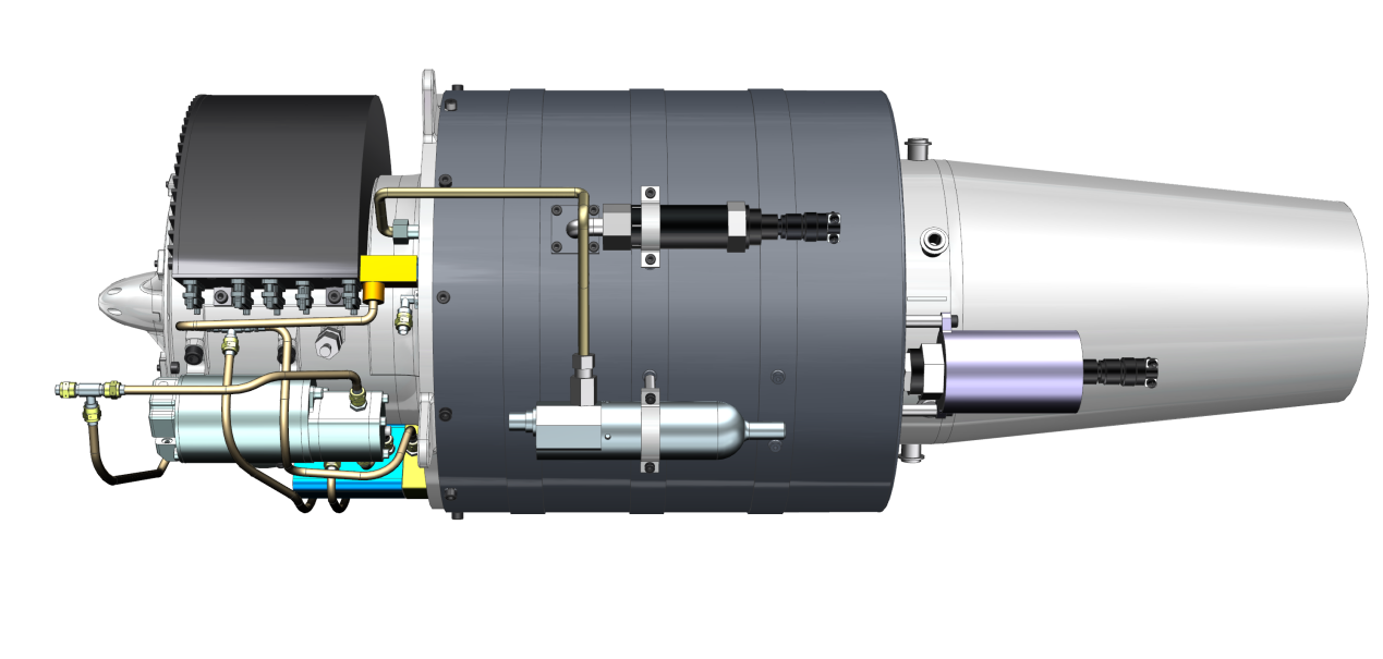 150 kg-class turbojet engine