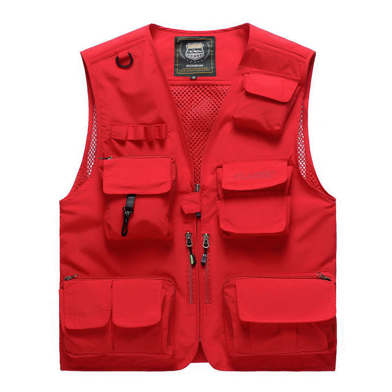 Photographer Multi-Pocket Vest