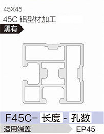 立高鋁型材40系列-F45C