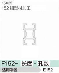 立高鋁型材25系列-F152