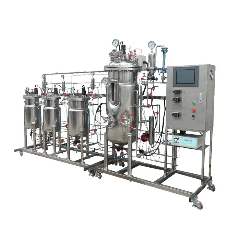Equipped with dedicated sampling and discharge valves for 300L fermentation tanks
