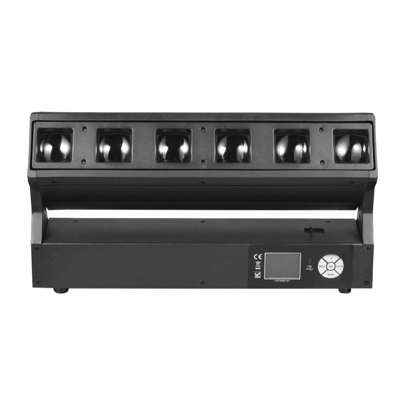 6颗40W变焦染色摇头灯