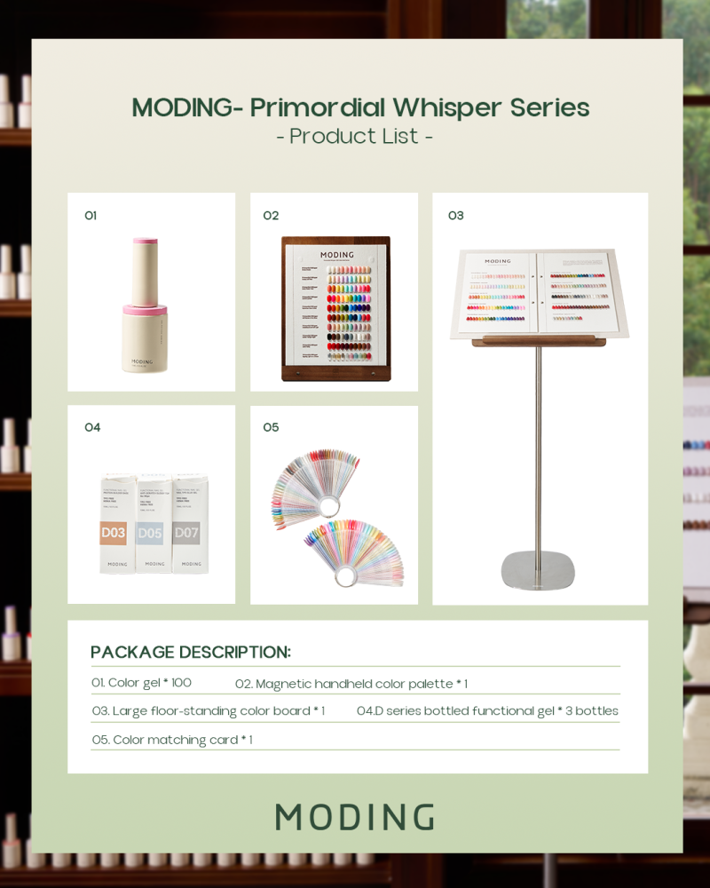 MODING Primordial Whisper Series 100 colors