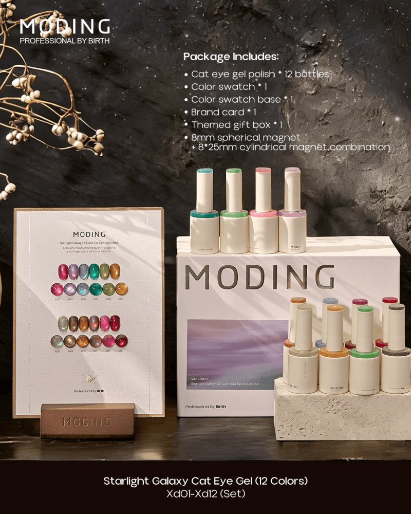 Starlight Galaxy Cat Eye Gel Xd01-Xd12