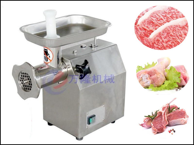 小型不銹鋼自動凍肉食材絞肉機