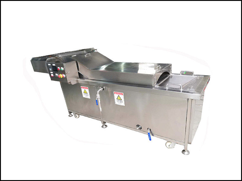Large stainless steel electric heating blanching machine for fruits and vegetables