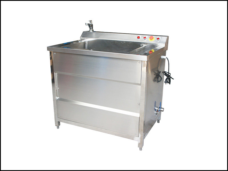 Small single cylinder fruit and vegetable cleaning and disinfection machine