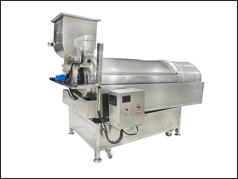 Roller seasoning machine