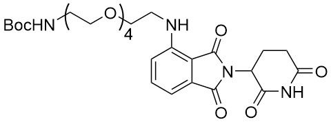 Thalidomide-NH-PEG4-NH-Boc