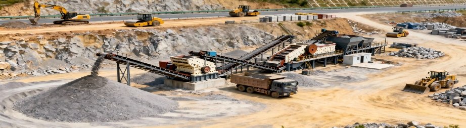 How to Design a Gravel Crushing Line for a Highway or Railway Construction Site?