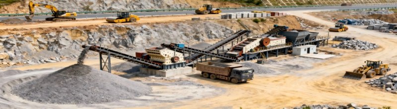 How to Design a Gravel Crushing Line for a Highway or Railway Construction Site?
