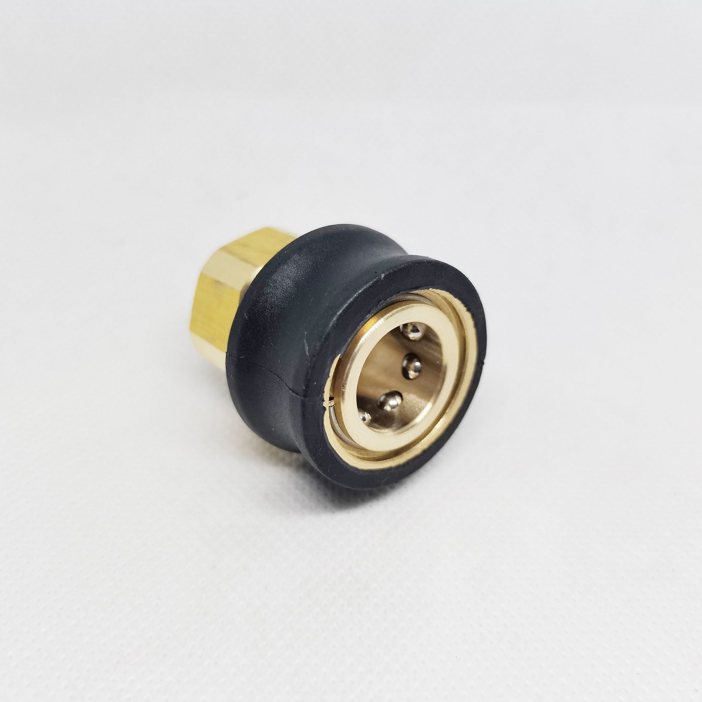 3/8inch Brass Female Coupler Socket with Grip CB193