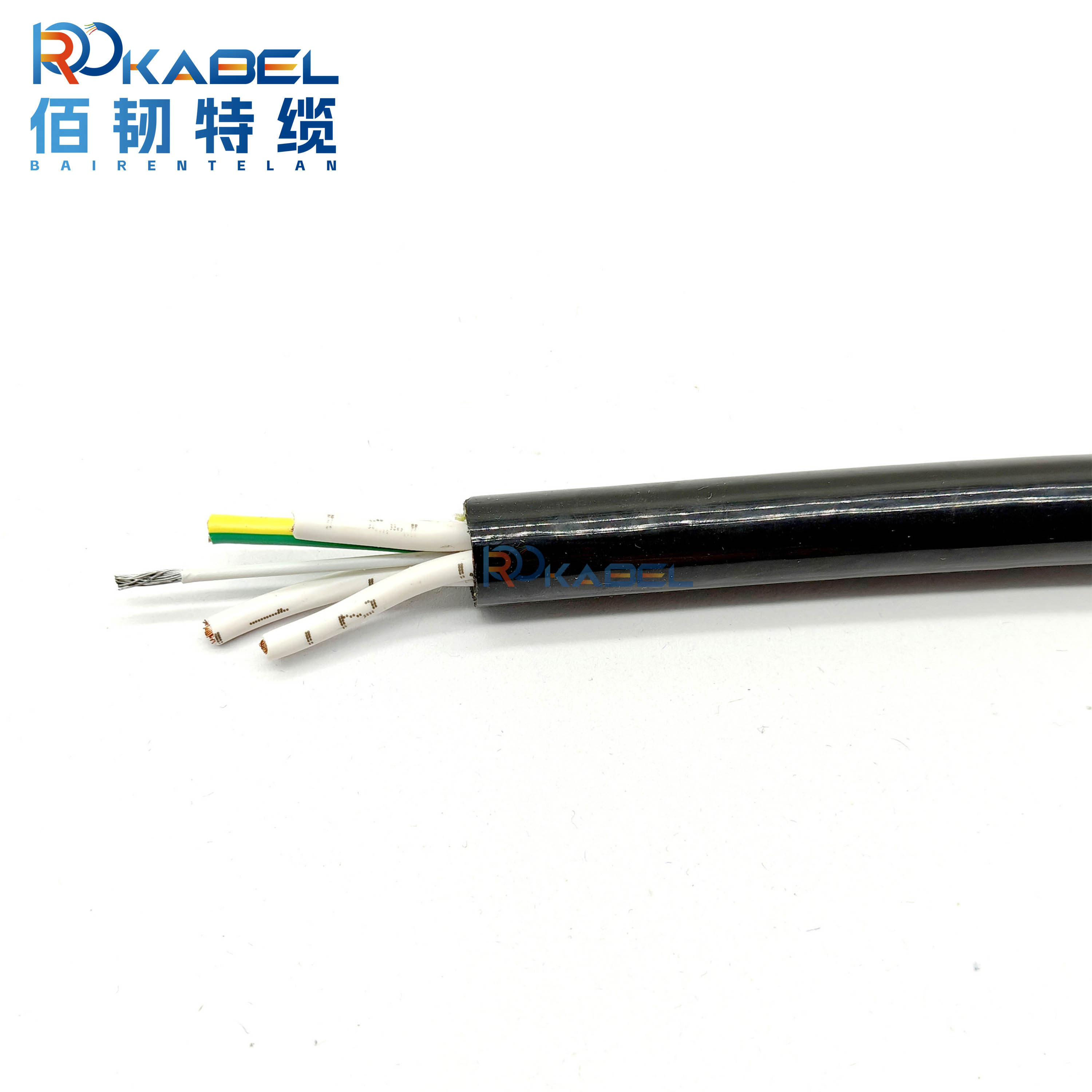 带钢丝抗拉聚氨酯电缆