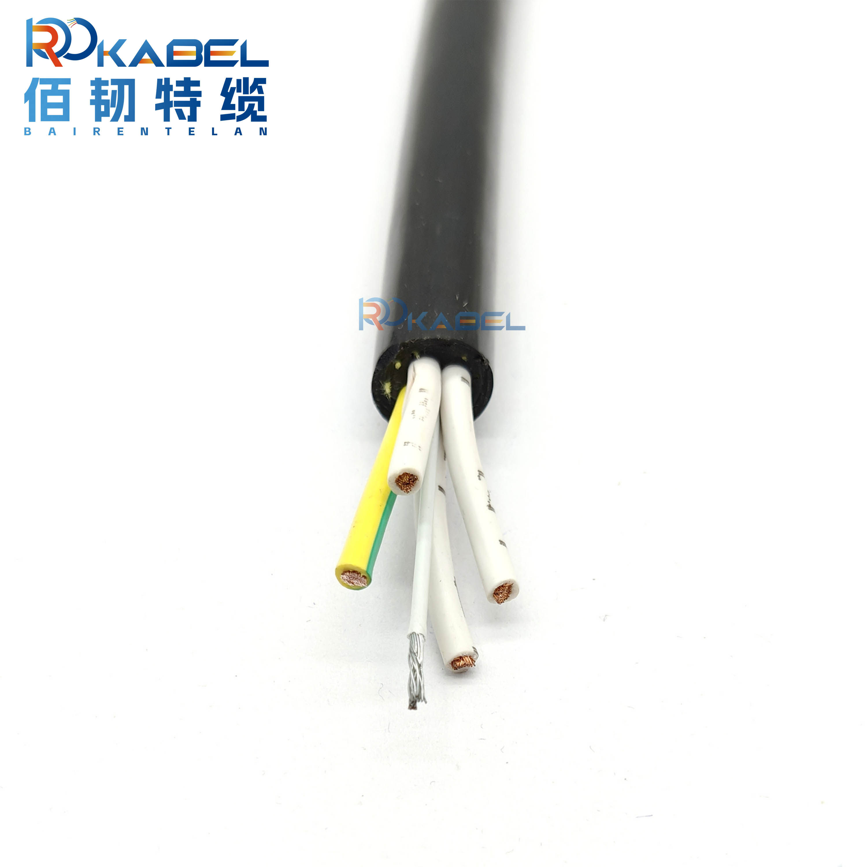 带钢丝抗拉聚氨酯电缆